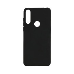 Capa de Silicone Macio para Alcatel 3x 2019 Preto Capa de Silicone Macio para Alcatel 3x 2019 Preto